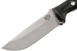 Bark River Bravo 1.2 A2 Black Canvas Micarta Outdoor Knife -Famous Knife Shop BRK07 115BCM 03 bark river knives