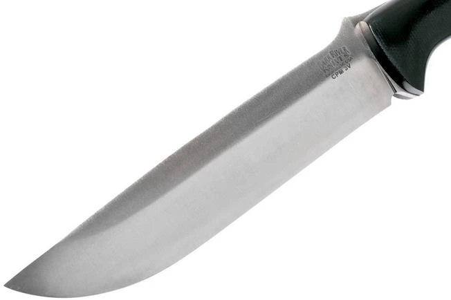 Bark River Bravo 1.5 LT CPM 3V, Black Canvas Micarta Outdoor Knife 5 Bark River Bravo 1.5 LT CPM 3V, Black Canvas Micarta Outdoor Knife - Image 3