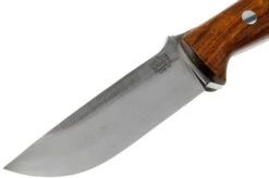 Bark River Bravo 1.2 CPM 3V, Desert Ironwood, Brown Sheath -Famous Knife Shop BRK07 125DIW 03 bark river knives