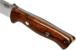 Bark River Bravo 1.2 CPM 3V, Desert Ironwood, Brown Sheath -Famous Knife Shop BRK07 125DIW 05 bark river knives