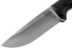 Bark River Bravo 1 LT CPM 3V Rampless, Black Canvas Micarta, Brown Sheath 11 Bark River Bravo 1 LT CPM 3V Rampless, Black Canvas Micarta, Brown Sheath -Famous Knife Shop BRK07 126BRKC RS 03 bark river knives v202107