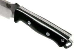 Bark River Bravo Survivor CPM 3V Black Canvas Micarta -Famous Knife Shop BRK07 226BRKC 05 bark river knives