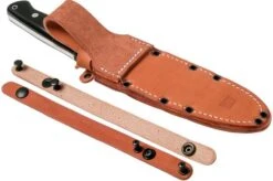 Bark River Bravo Survivor CPM 3V Black Canvas Micarta -Famous Knife Shop BRK07 226BRKC 08 bark river knives