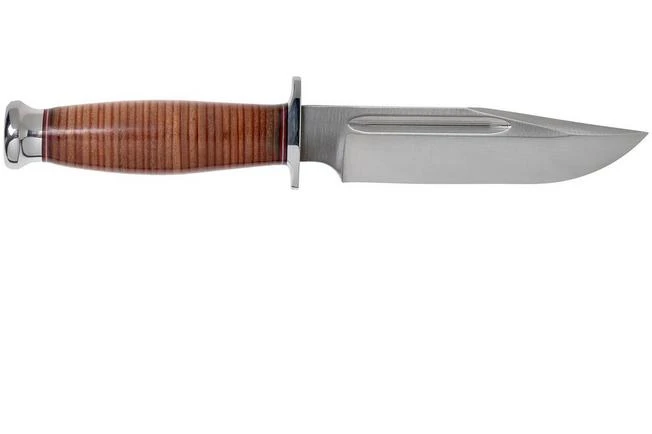 Bark River Teddy A2 Stacked Leather, Double Quillion Outdoor Knife 4 Bark River Teddy A2 Stacked Leather, Double Quillion Outdoor Knife - Image 2