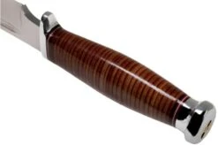 Bark River Teddy A2 Stacked Leather, Single Quillion Outdoor Knife 12 Bark River Teddy A2 Stacked Leather, Single Quillion Outdoor Knife -Famous Knife Shop BRK08 114SLSQ 04 bark river knives