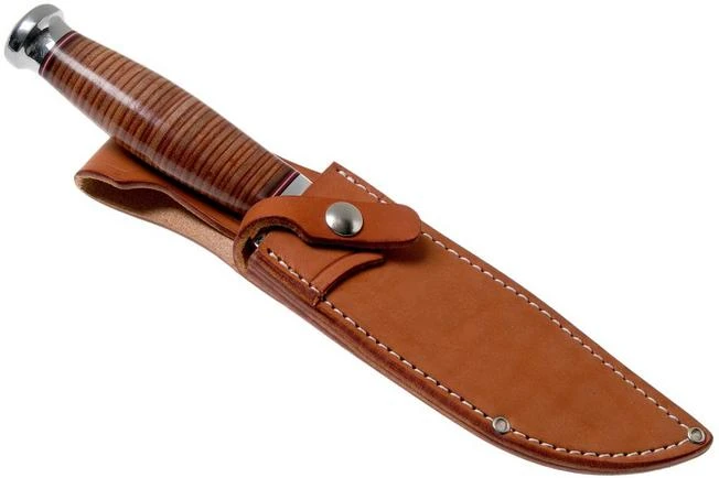 Bark River Teddy A2 Stacked Leather, Single Quillion Outdoor Knife 8 Bark River Teddy A2 Stacked Leather, Single Quillion Outdoor Knife - Image 6