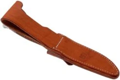 Bark River Michigan Hunter CPM Cru Wear Stacked Leather Hunting Knife -Famous Knife Shop BRK08 161SDL 07 bark river knives