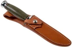 Bark River Boone II CPM 3V Green Canvas Micarta Outdoor Knife -Famous Knife Shop BRK08 222GCM 06 bark river knives