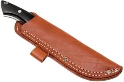 Bark River Sahara Hunter A2, Black Linen Micarta, Brown Sheath 16 Bark River Sahara Hunter A2, Black Linen Micarta, Brown Sheath -Famous Knife Shop BRK12 115BRKL 07 bark river brk12 115brkl 07