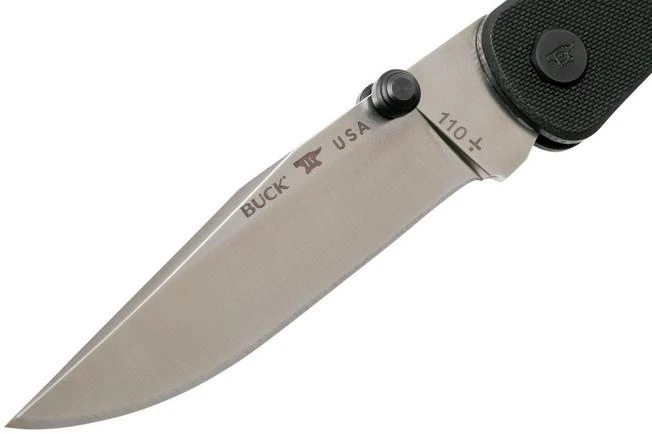 Buck 110 Slim Pro TRX Black G10 0110BKS3 Pocket Knife 5 Buck 110 Slim Pro TRX Black G10 0110BKS3 Pocket Knife - Image 3