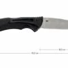 Buck 285 Bantam BLW 0285BKS-B, Black -Famous Knife Shop BUCK0285BKS B 01 buck 285 bantam blw buck0285bks b 01