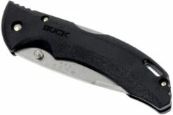 Buck 286 Bantam BHW 0286BKS-B, Black -Famous Knife Shop BUCK0286BKS B 04 buck 286 bantam bhw buck0286bks b 04