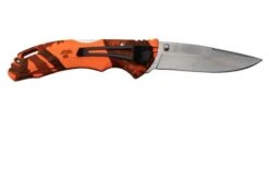 Buck Bantam BHW, Mossy Oak, Blaze Orange Camo 0286CMS9 Pocket Knife 9 Buck Bantam BHW, Mossy Oak, Blaze Orange Camo 0286CMS9 Pocket Knife -Famous Knife Shop BUCK0286CMS9 02 buck