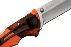 Buck Bantam BHW, Mossy Oak, Blaze Orange Camo 0286CMS9 Pocket Knife 12 Buck Bantam BHW, Mossy Oak, Blaze Orange Camo 0286CMS9 Pocket Knife -Famous Knife Shop BUCK0286CMS9 05 buck