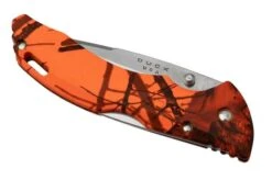 Buck Bantam BHW, Mossy Oak, Blaze Orange Camo 0286CMS9 Pocket Knife 13 Buck Bantam BHW, Mossy Oak, Blaze Orange Camo 0286CMS9 Pocket Knife -Famous Knife Shop BUCK0286CMS9 06 buck