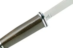 Buck Woodsman Pro Green Micarta 102GRS1 Fixed Hunting Knife -Famous Knife Shop BUCK102GRS1 05 buck