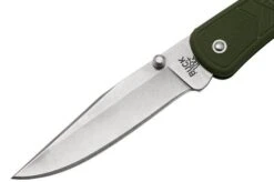 Buck 110 Slim Knife Select OD Green 0110ODS2 Pocket Knife -Famous Knife Shop BUCK110ODS2 03 buck