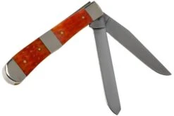 Case 6254 SS Tequila Sunrise Bone Trapper -Famous Knife Shop CE14480 02 case