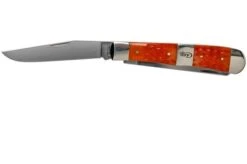 Case 6254 SS Tequila Sunrise Bone Trapper -Famous Knife Shop CE14480 03 case