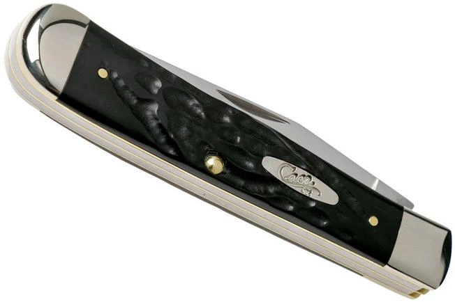 Case Trapper Rough Black Synthetic, 18221, 6254 SS Pocket Knife 6 Case Trapper Rough Black Synthetic, 18221, 6254 SS Pocket Knife - Image 4
