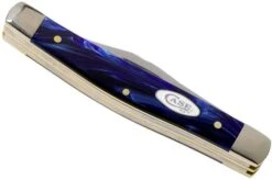 Case Medium Stockman Blue Pearl Kirinite, 23442, 10344 SS Pocket Knife 9 Case Medium Stockman Blue Pearl Kirinite, 23442, 10344 SS Pocket Knife -Famous Knife Shop CE23442 04 case