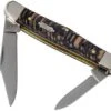 Case Half Whittler Black Sycamore Wood, 25571, 7208 SS Pocket Knife -Famous Knife Shop CE25571 01 case