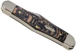 Case Half Whittler Black Sycamore Wood, 25571, 7208 SS Pocket Knife -Famous Knife Shop CE25571 04 case