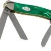 Case Medium Stockman SparXX Green Pearl Kirinite Smooth, 27373, 10318 SS Pocket Knife -Famous Knife Shop CE27373 01 case