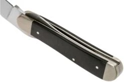 Case Russlock Smooth Black Micarta, 27734, 101953L SS Pocket Knife -Famous Knife Shop CE27734 05 case knives