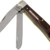 Case Trapper Red & Black Micarta, 27850, 10254 SS Pocket Knife -Famous Knife Shop CE27850 01 case