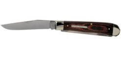 Case Trapper Red & Black Micarta, 27850, 10254 SS Pocket Knife -Famous Knife Shop CE27850 03 case