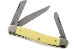 Case Medium Stockman Yellow Synthetic, 00035, 3318 CV Pocket Knife -Famous Knife Shop CE35 02 case ce35 02