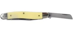 Case Medium Stockman Yellow Synthetic, 00035, 3318 CV Pocket Knife -Famous Knife Shop CE35 04 case ce35 04