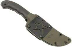 Case Winkler Hambone 43179 Clint Romesha, Black Canvas Micarta, Kydex Sheath Survival Knife -Famous Knife Shop CE43179 06 case winkler