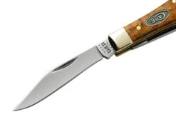 Case Small Swell Center Jack, Yellow Curly Oak 47129, 7225 SS, Pocket Knife 9 Case Small Swell Center Jack, Yellow Curly Oak 47129, 7225 SS, Pocket Knife -Famous Knife Shop CE47129 03 case