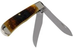 Case Panama Antique Bone, Rogers Corn Cob Jig, 52835, TB62546 SS Pocket Knife -Famous Knife Shop CE52835 02 case