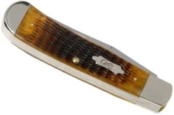 Case Panama Antique Bone, Rogers Corn Cob Jig, 52835, TB62546 SS Pocket Knife -Famous Knife Shop CE52835 04 case