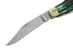 Case Jig Large Stockman, Hunter Green Bone, Deep Canyon, 75833, 6375 SS, Pocket Knife -Famous Knife Shop CE75833 03 case