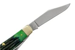 Case Jig Large Stockman, Hunter Green Bone, Deep Canyon, 75833, 6375 SS, Pocket Knife -Famous Knife Shop CE75833 05 case