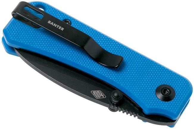 Civivi Baby Banter C19068S-3 Blue G10, Black Stonewashed Pocket Knife, Ben Petersen Design 6 Civivi Baby Banter C19068S-3 Blue G10, Black Stonewashed Pocket Knife, Ben Petersen Design - Image 4