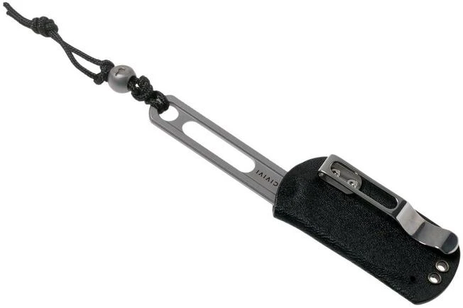 Civivi Minimis C20026-2 Stonewashed Neck Knife, Ostap Hel Design 8 Civivi Minimis C20026-2 Stonewashed Neck Knife, Ostap Hel Design - Image 6