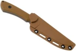 CRKT Ramadi Coyote Brown 2083 Fixed Knife, Darrin William Sirois Design -Famous Knife Shop CK 2083 06 crkt
