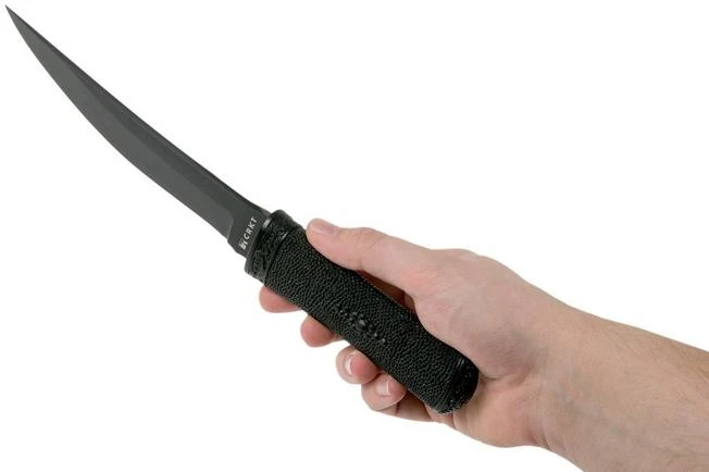 CRKT Hissatsu Black 2907K Fixed Fixed Knife, James Williams Design 8 CRKT Hissatsu Black 2907K Fixed Fixed Knife, James Williams Design - Image 6