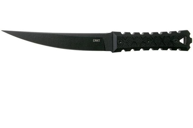 CRKT HZ6 Black 2927 Fixed Knife, James Williams Design 3 CRKT HZ6 Black 2927 Fixed Knife, James Williams Design