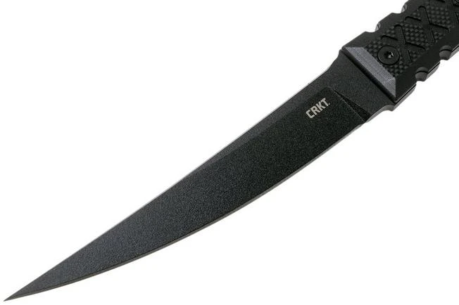 CRKT HZ6 Black 2927 Fixed Knife, James Williams Design 5 CRKT HZ6 Black 2927 Fixed Knife, James Williams Design - Image 3
