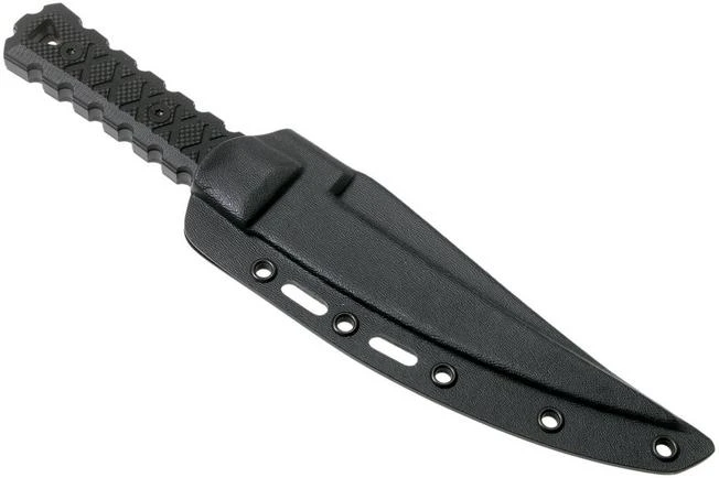 CRKT HZ6 Black 2927 Fixed Knife, James Williams Design 8 CRKT HZ6 Black 2927 Fixed Knife, James Williams Design - Image 6