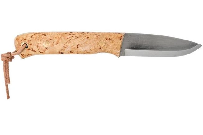 Casström Woodsman Knife Curly Birch, K720 Scandi Grind 10824 With Firesteel 4 Casström Woodsman Knife Curly Birch, K720 Scandi Grind 10824 With Firesteel - Image 2