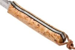 Casström Woodsman Knife Curly Birch, K720 Scandi Grind 10824 With Firesteel 13 Casström Woodsman Knife Curly Birch, K720 Scandi Grind 10824 With Firesteel -Famous Knife Shop CM10824 04 casstrom cm10824 04