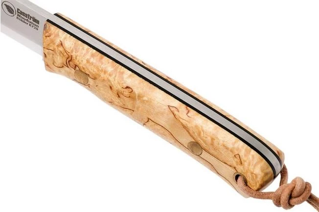 Casström Woodsman Knife Curly Birch, K720 Scandi Grind 10824 With Firesteel 7 Casström Woodsman Knife Curly Birch, K720 Scandi Grind 10824 With Firesteel - Image 5