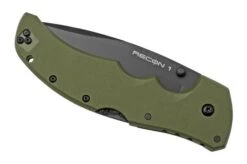 Cold Steel Recon 1 Lockback 27BSODBK OD Green, Pocket Knife -Famous Knife Shop CS27BSODBK 06 coldsteel